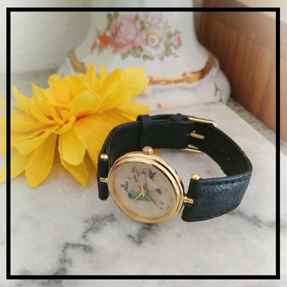 Vintage Jalga Mother of Pearl Falcon Watch - Picture 3 of 5